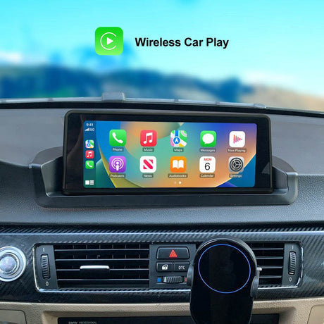 Andream 8.8" 10.25" Wireless Apple CarPlay Android Auto Pour BMW 3 Series E90 E91 E92 E93 Mise à Niveau Écran Tactile