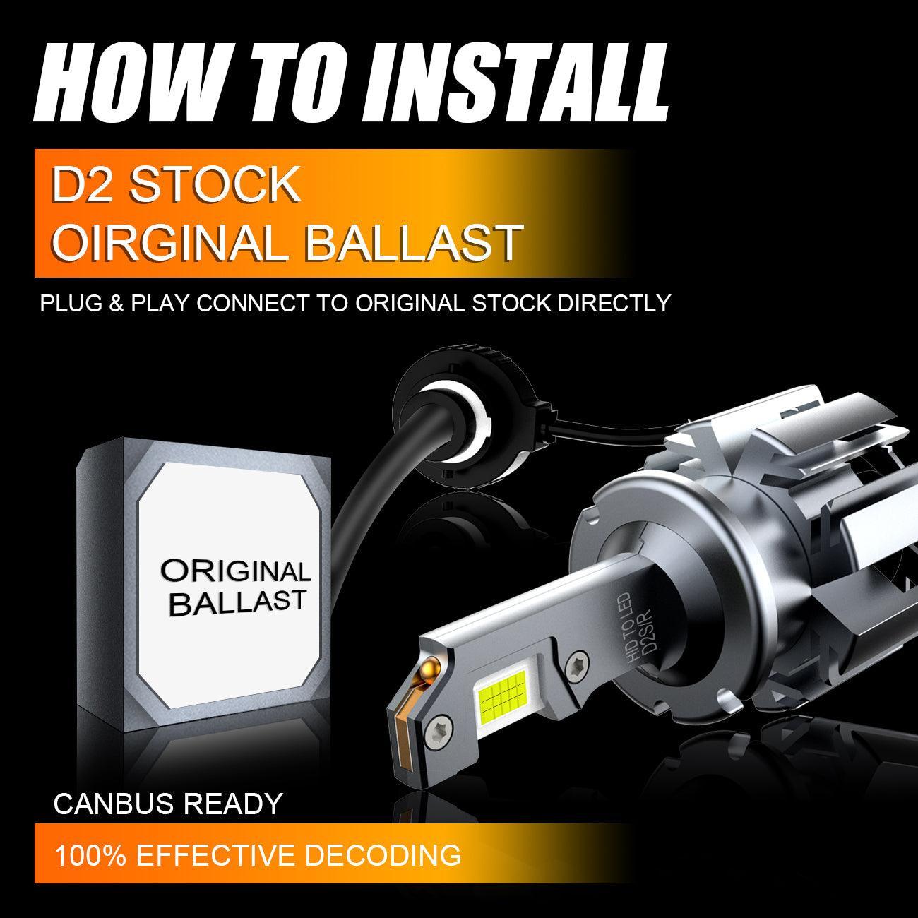 Para Mercedes-Benz R550 2008 con faros HID, bombillas LED, haz alto y bajo