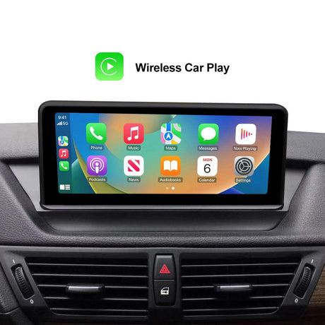 Andream 10.25" Wireless Apple CarPlay Android Auto Pour BMW X1 E84 2009-2015