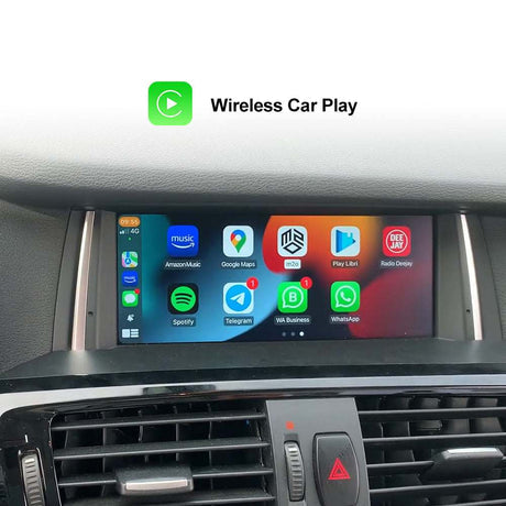Andream 8.8 Pouces Wireless Apple CarPlay Android Auto Multimedia Pour BMW X3 F25 X4 F26