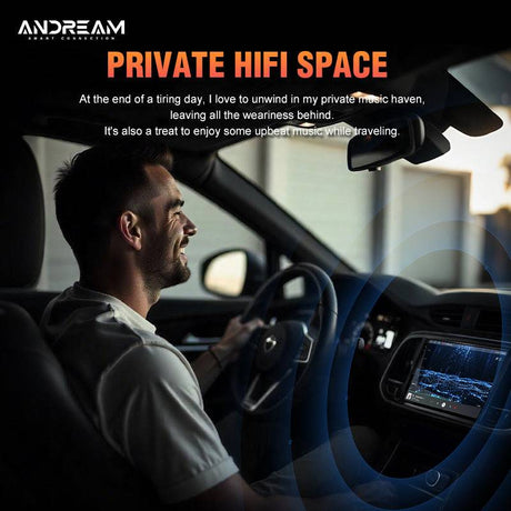 Andream Android 13.0 2K Amplificateur DSP Qualité Sonore