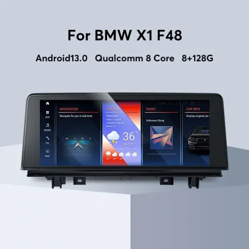 Interface Multimedia Auto 12.3" Android 13 BMW X1 F48