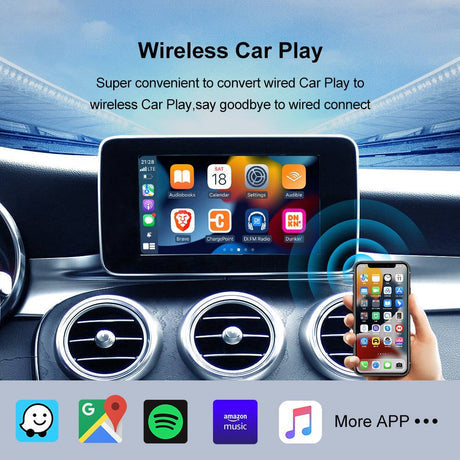 Andream Android 13 Carplay Ai Box Streaming Pour VW Toyota Ford