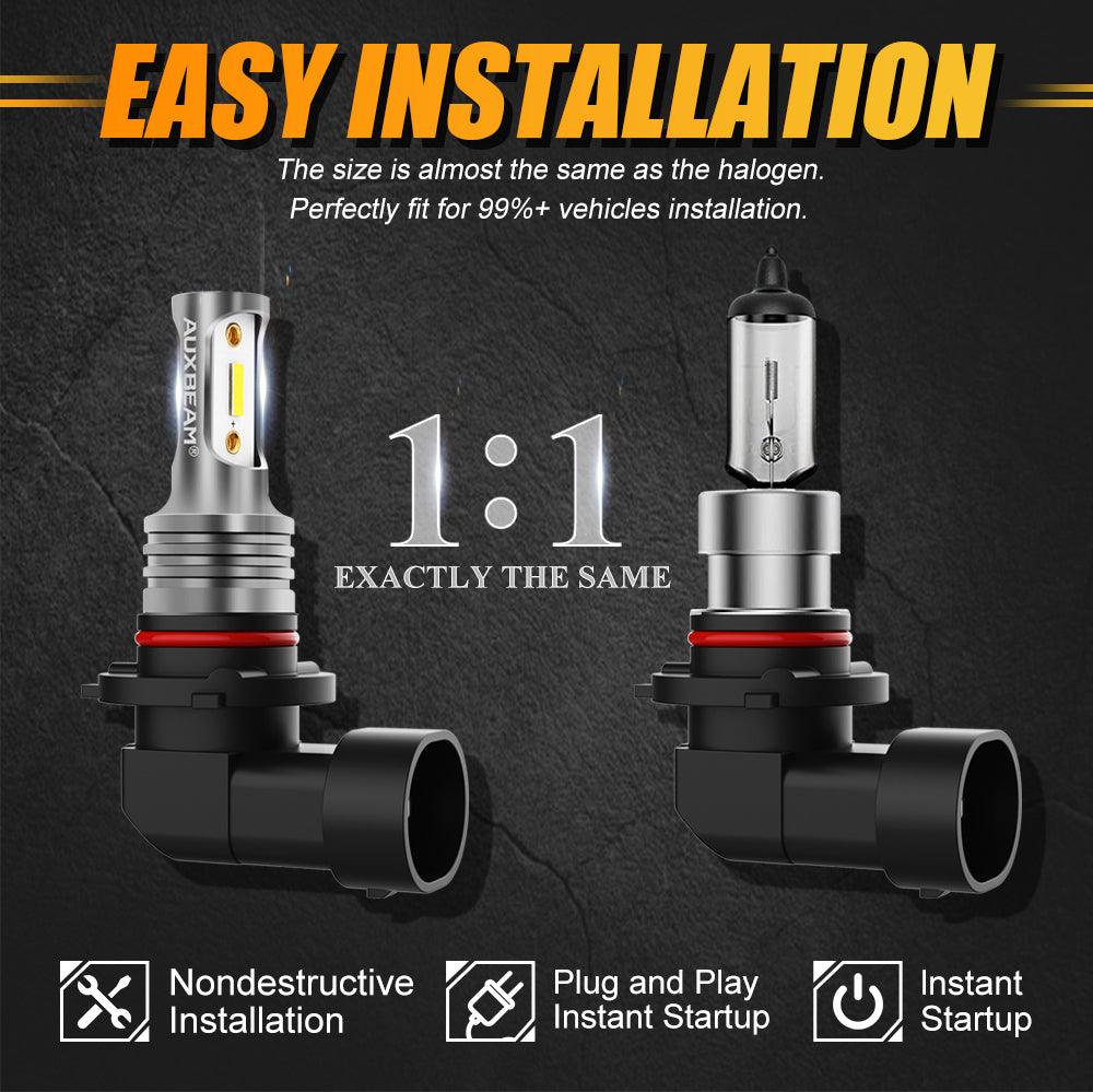(2pcs/set) 9006/HB4 GC3 White Light 8000LM LED Fog Light Bulbs/DRL