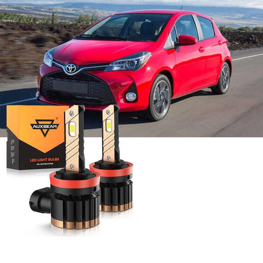 For 2015 Toyota Yaris H11 LED Fog Light Bulbs 