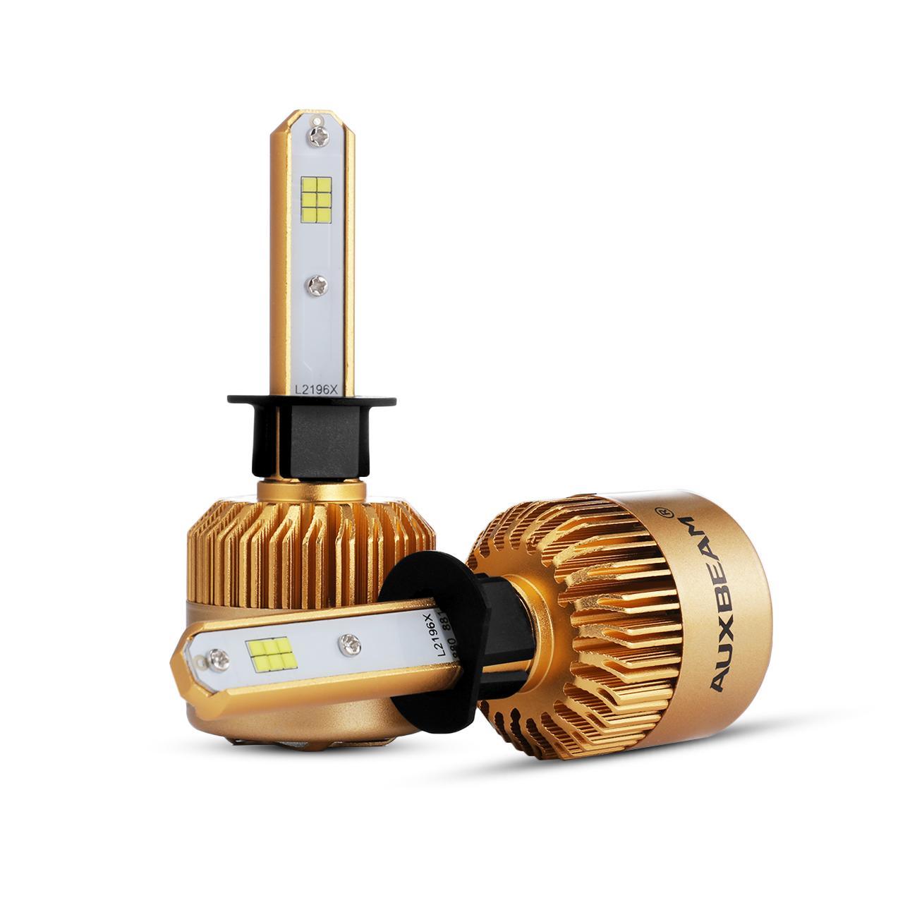 Fan Cooling S3 Series 10000LM 72W LED Bombillas para faros delanteros 6500K Blanco frío