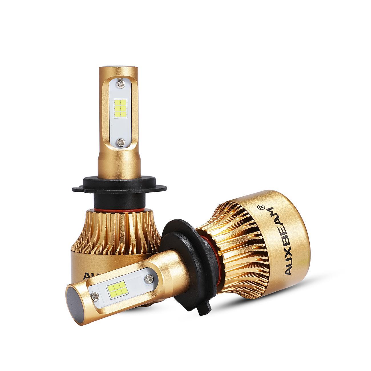 Fan Cooling S3 Series 10000LM 72W LED Bombillas para faros delanteros 6500K Blanco frío