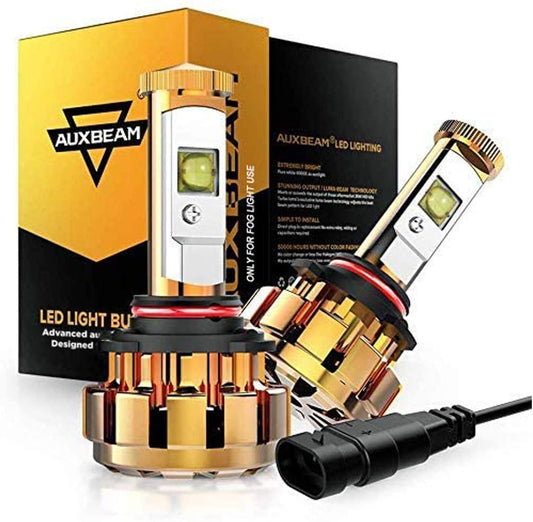 (2pcs/set) 9005 LED Light Bulbs F-16 Series LED 12000LM 60W 6000K White Light