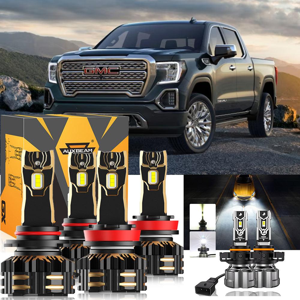 For 2007 GMC Sierra 1500 9005 H11 LED Headlight Bulbs Bundle