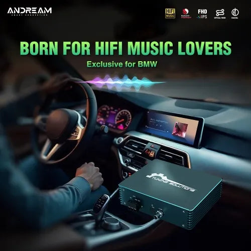 Système Multimédia Android 13.0 Boîte Audio 8 Cœurs Qualcomm 8G+128G IPS