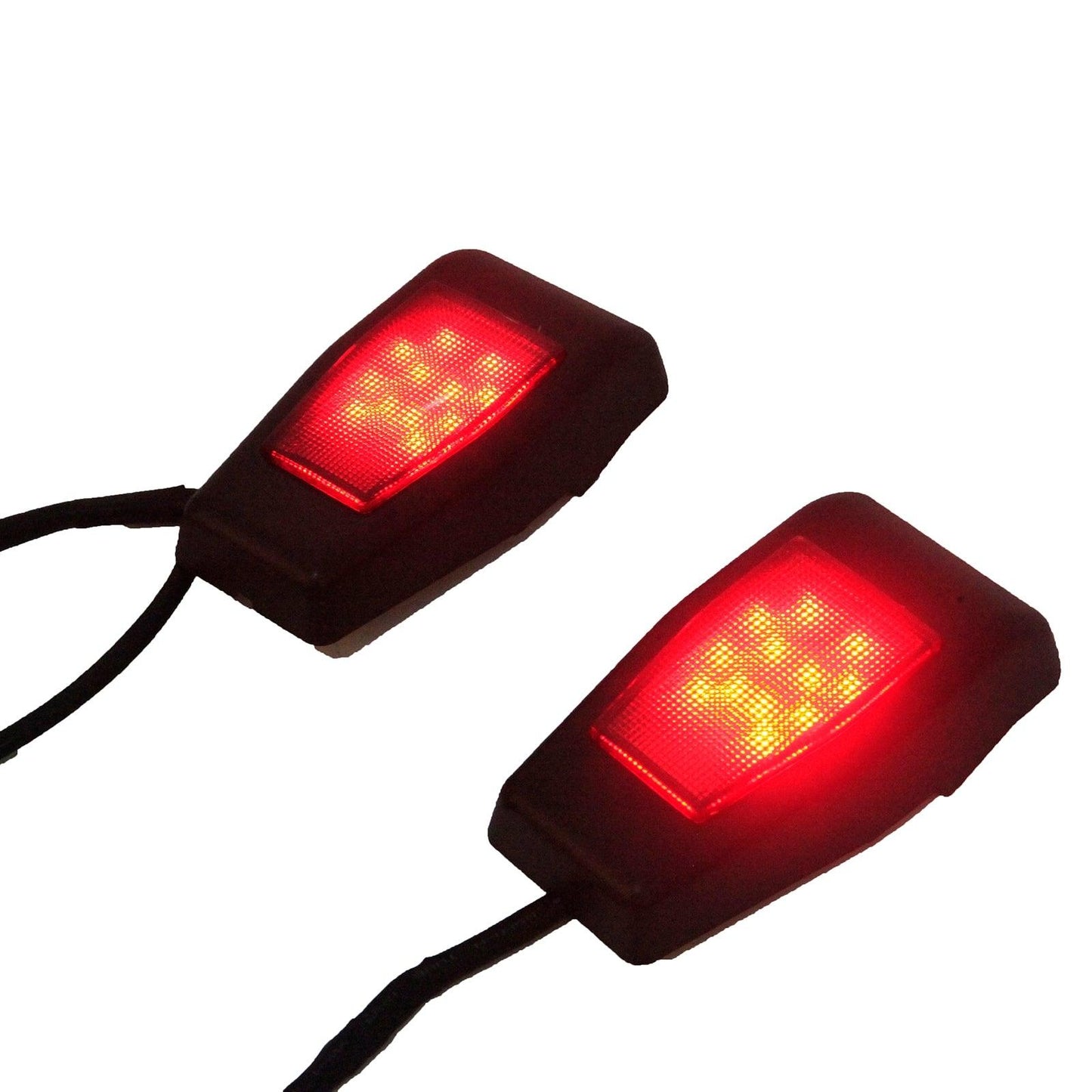 Feux de Plaque d'Immatriculation LED et Feux Hinge pour Jeep Wrangler JK 2007-2017