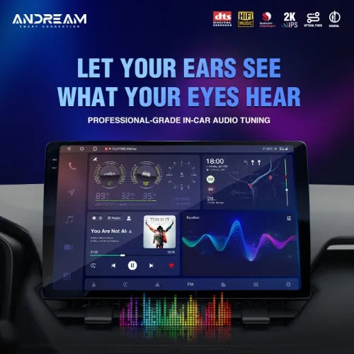Android 13 8+128G Amplificateur DSP Certifié DTS Audio
