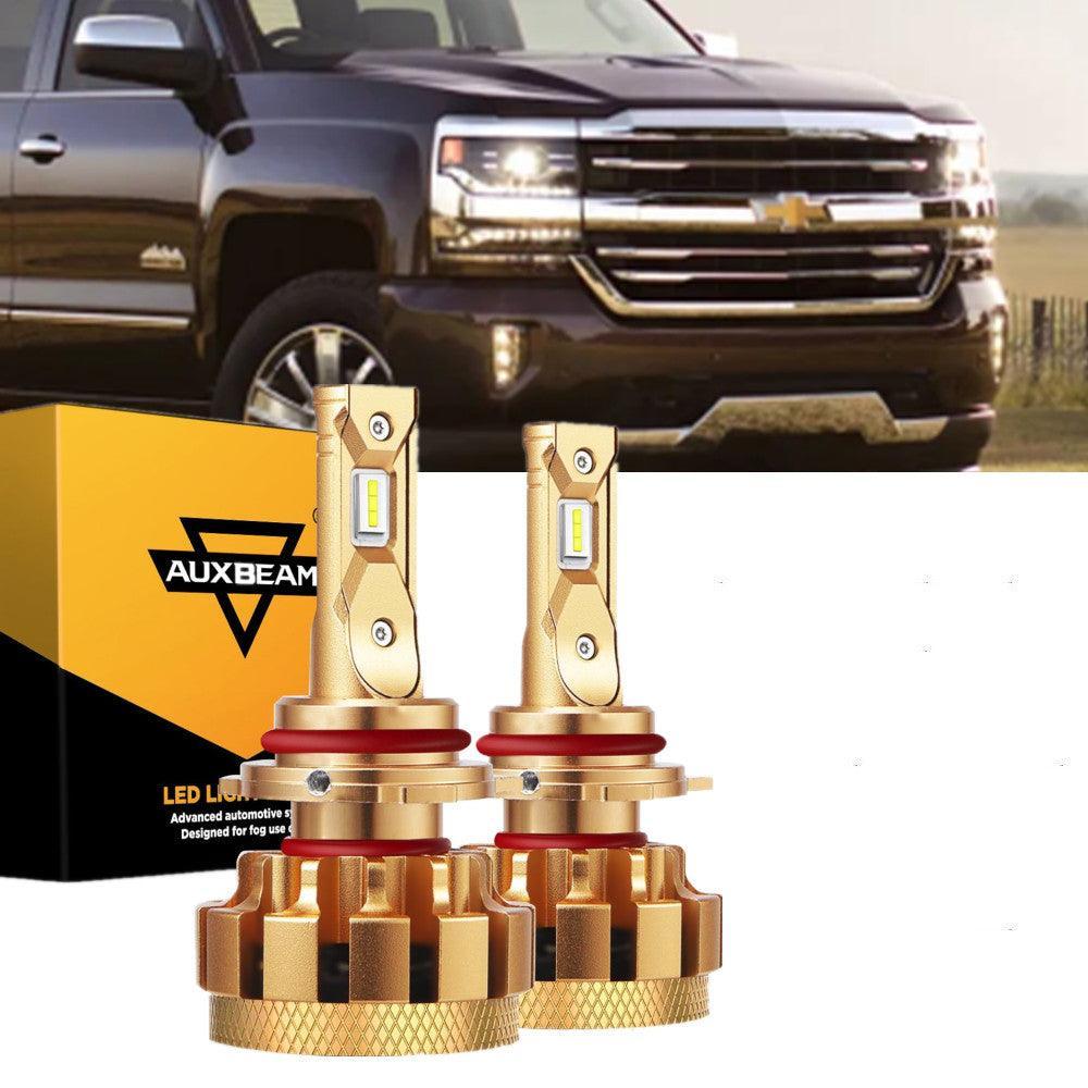 Para 2007-2019 Chevrolet Silverado 2500 HD F-16 Plus Series Canbus incorporado Grado automotriz 14000LM Bombillas LED Paquete de haz alto y bajo