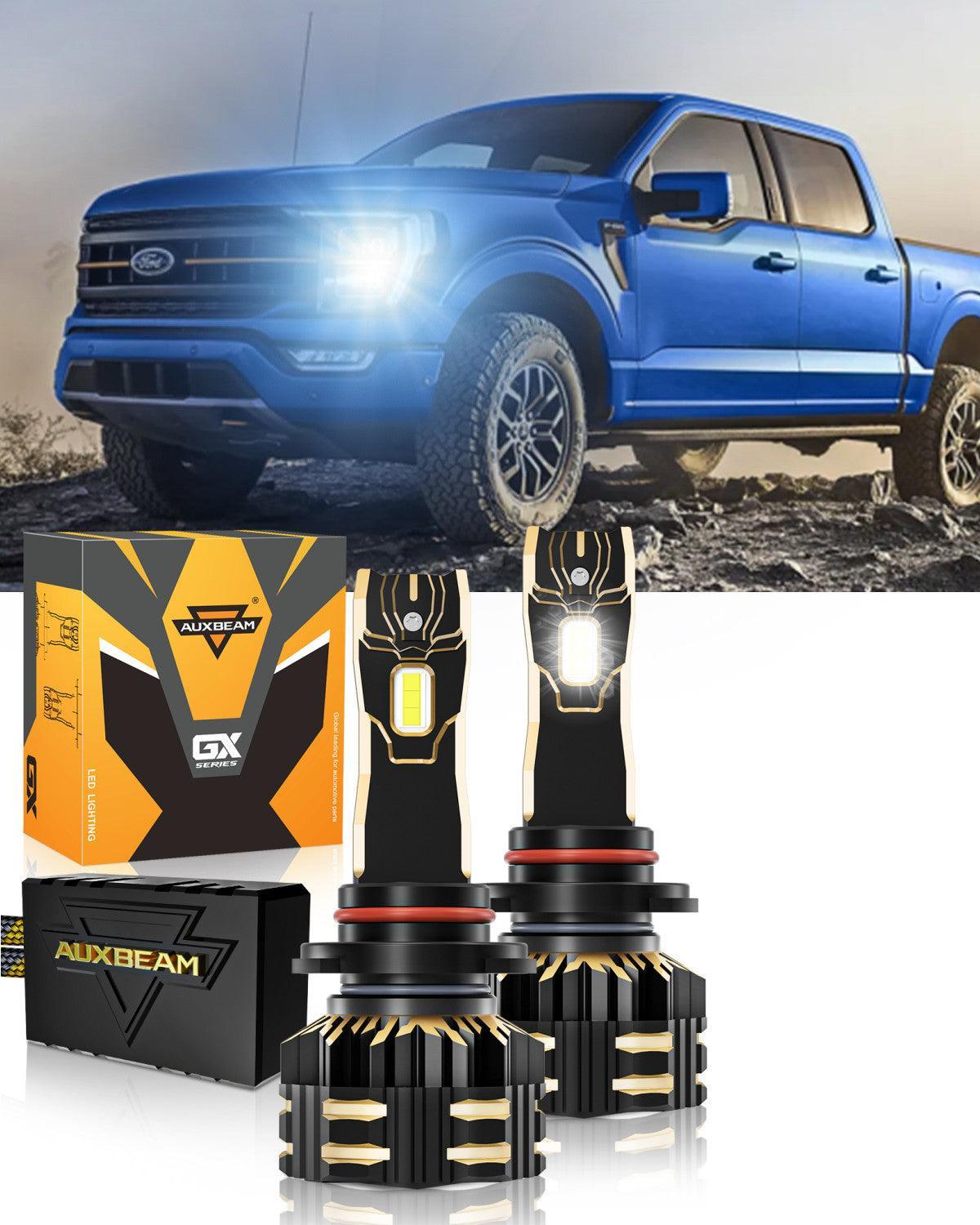 Para Ford F-150 2015-2020 9005 H11 Paquete de bombillas LED para faros delanteros 