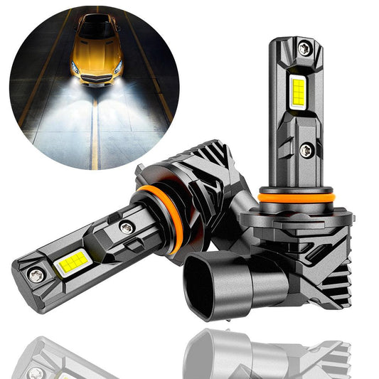 🆕9005/HB3 LED Headlight Bulbs/Fog Lights Q15 Series Fanless&amp;Wireless 60W 18000LM 6500K Cool White | 2 bulbs