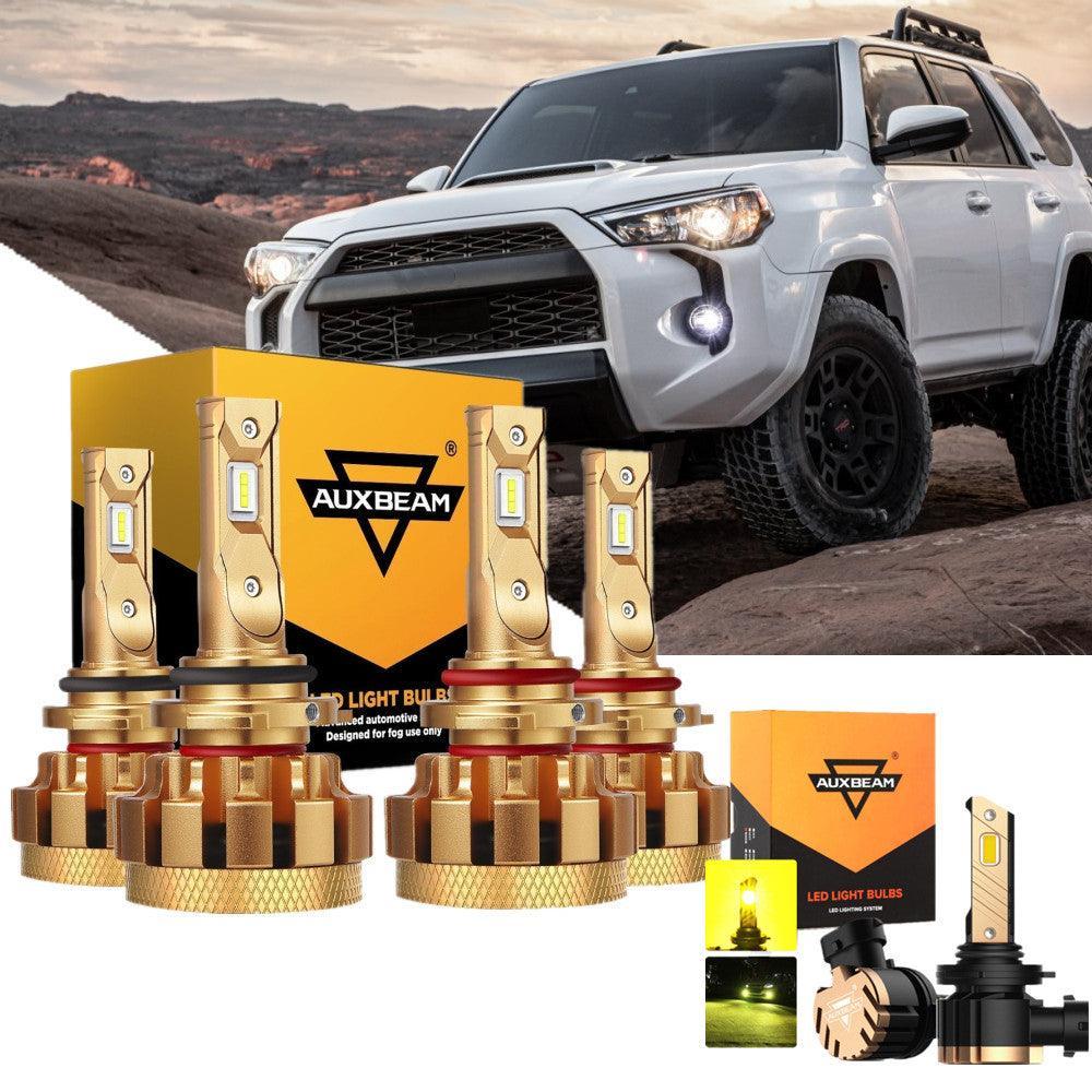 Para Toyota 4Runner F-16 Plus Series 2003-2005 Canbus incorporado grado automotriz 14000LM bombillas LED paquete de haz alto y bajo