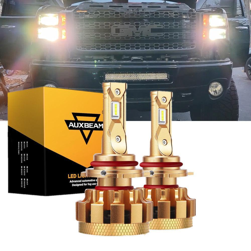 🔥For 2007-2014 GMC Sierra 2500 HD F-16 Plus Series Built-in Canbus Automotive Grade 14000LM LED Light Bulbs High Low Beam Bundle