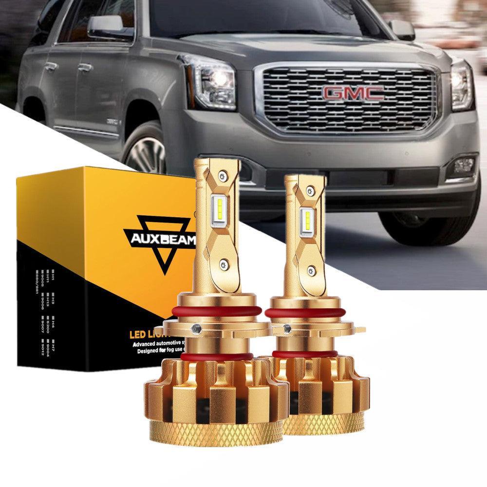 Para 2002-2006 GMC Yukon XL 1500(SLE) F-16 Plus Series Canbus incorporado grado automotriz 14000LM bombillas LED paquete de haz alto y bajo