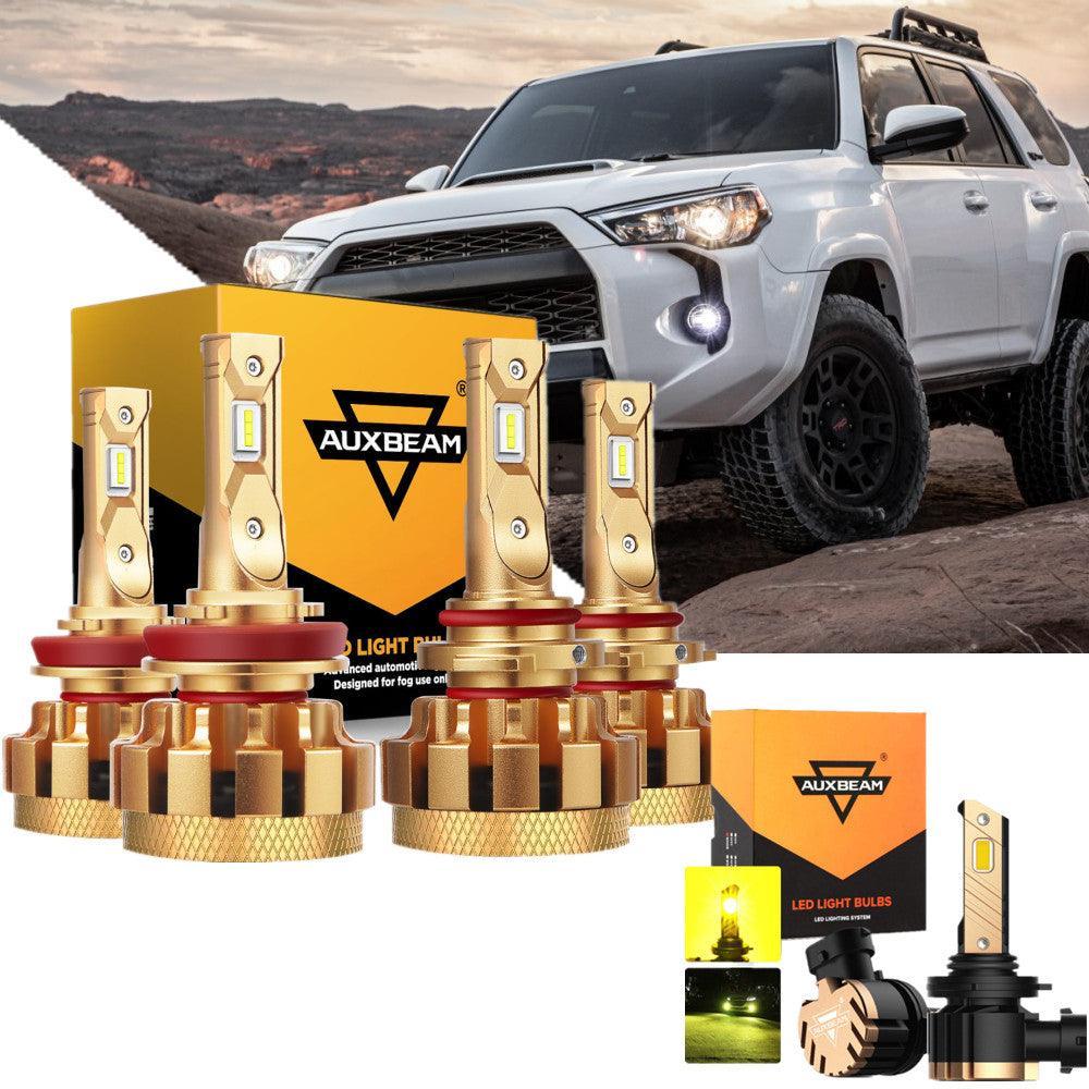 Para Toyota 4Runner F-16 Plus Series 2006-2009 Canbus incorporado grado automotriz 14000LM bombillas LED paquete de haz alto y bajo