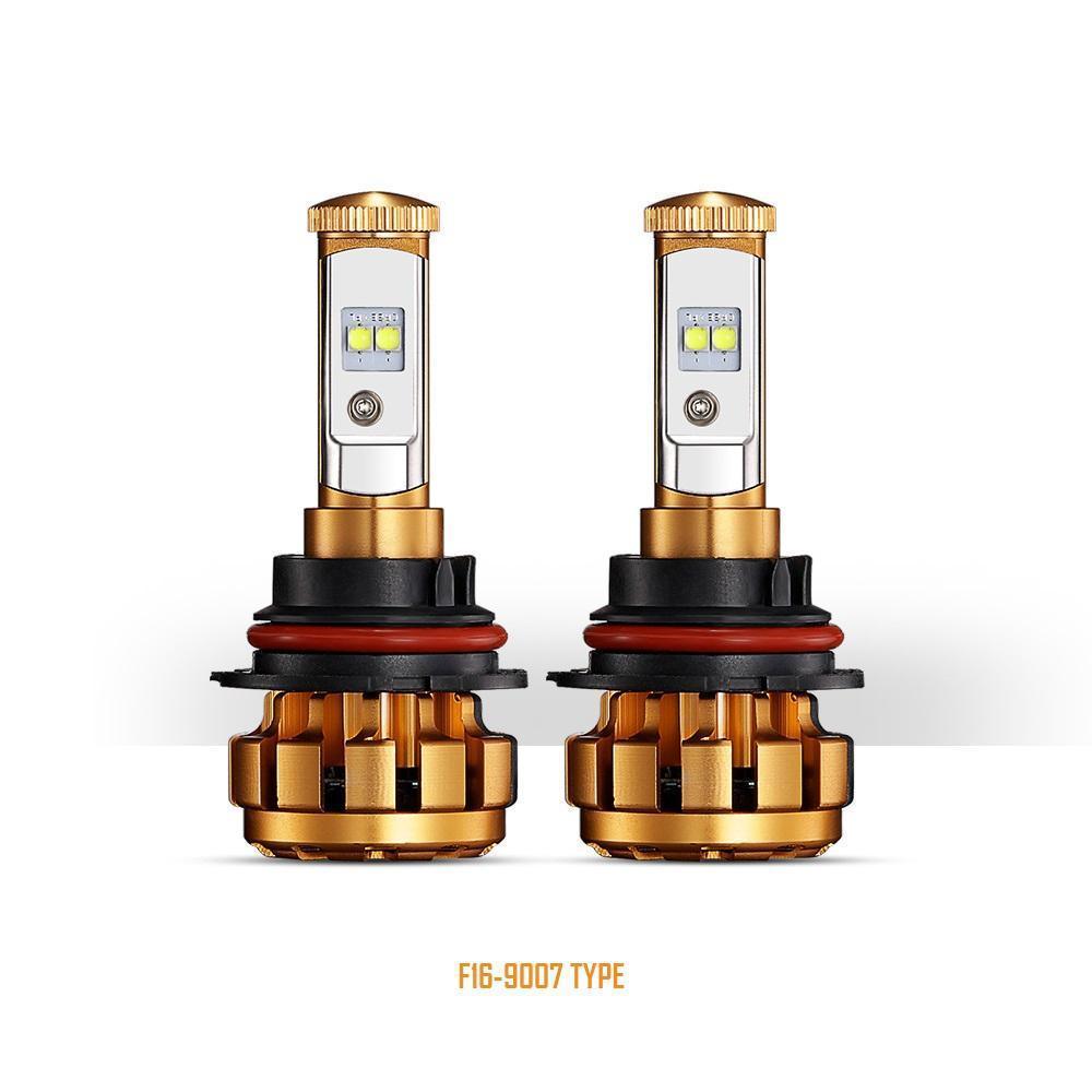 Bombillas LED Serie F-16 12000LM 60W 6000K Luz Blanca