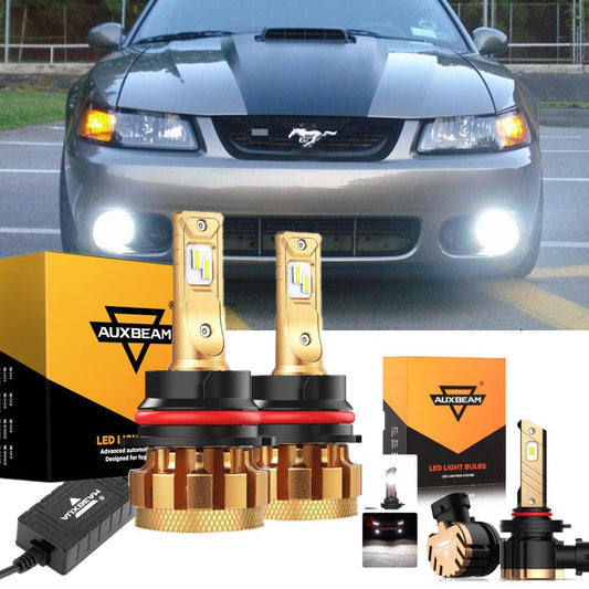 Para Ford Mustang SVT COBRA F-16 Plus Series 2003-2004 Canbus integrado grado automotriz 14000LM bombillas LED paquete de haz alto y bajo
