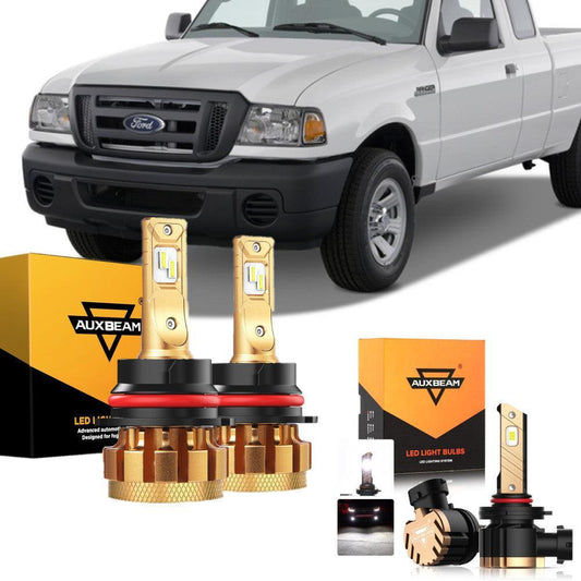 Para Ford Ranger 2008 Bombillas LED Paquete de bombillas interiores exteriores delanteras