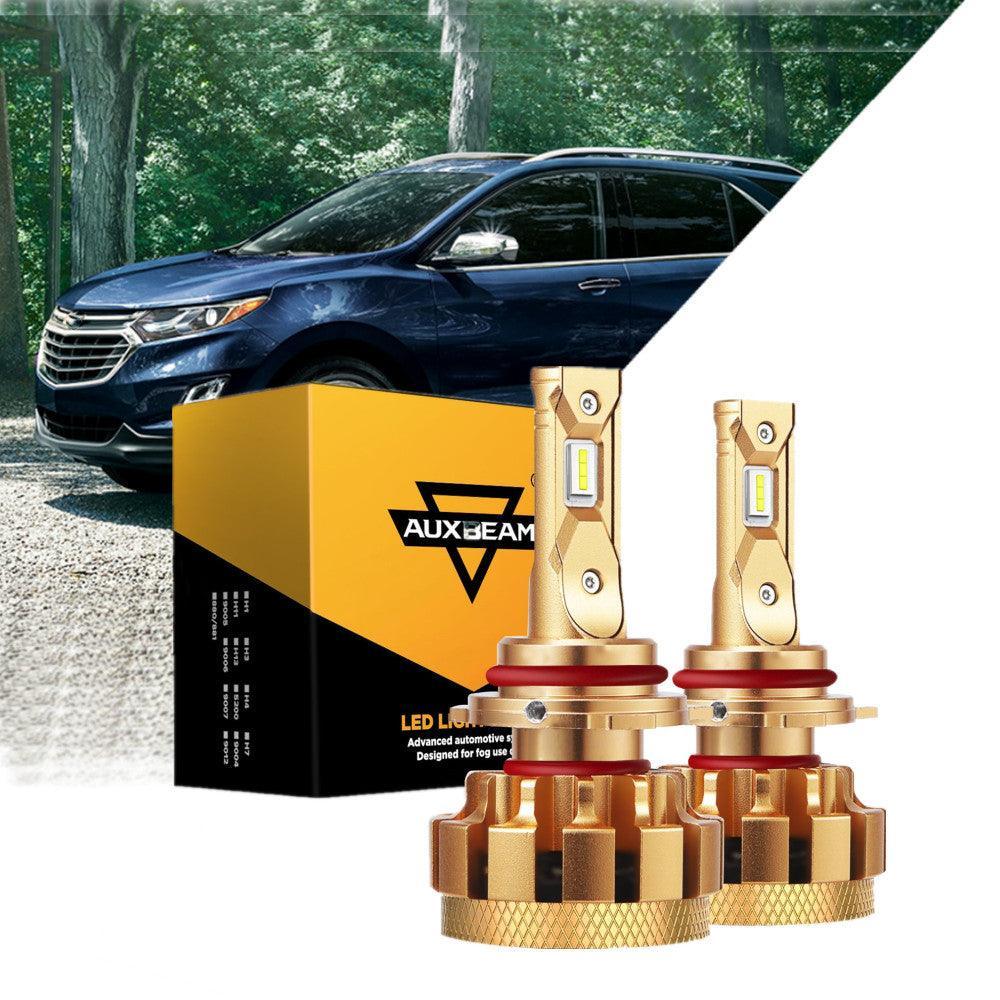 Para 2018-2019 Chevrolet Equinox 9012 F-16 Plus Series Grado automotriz 14000LM Bombillas LED Paquete de haz alto y bajo