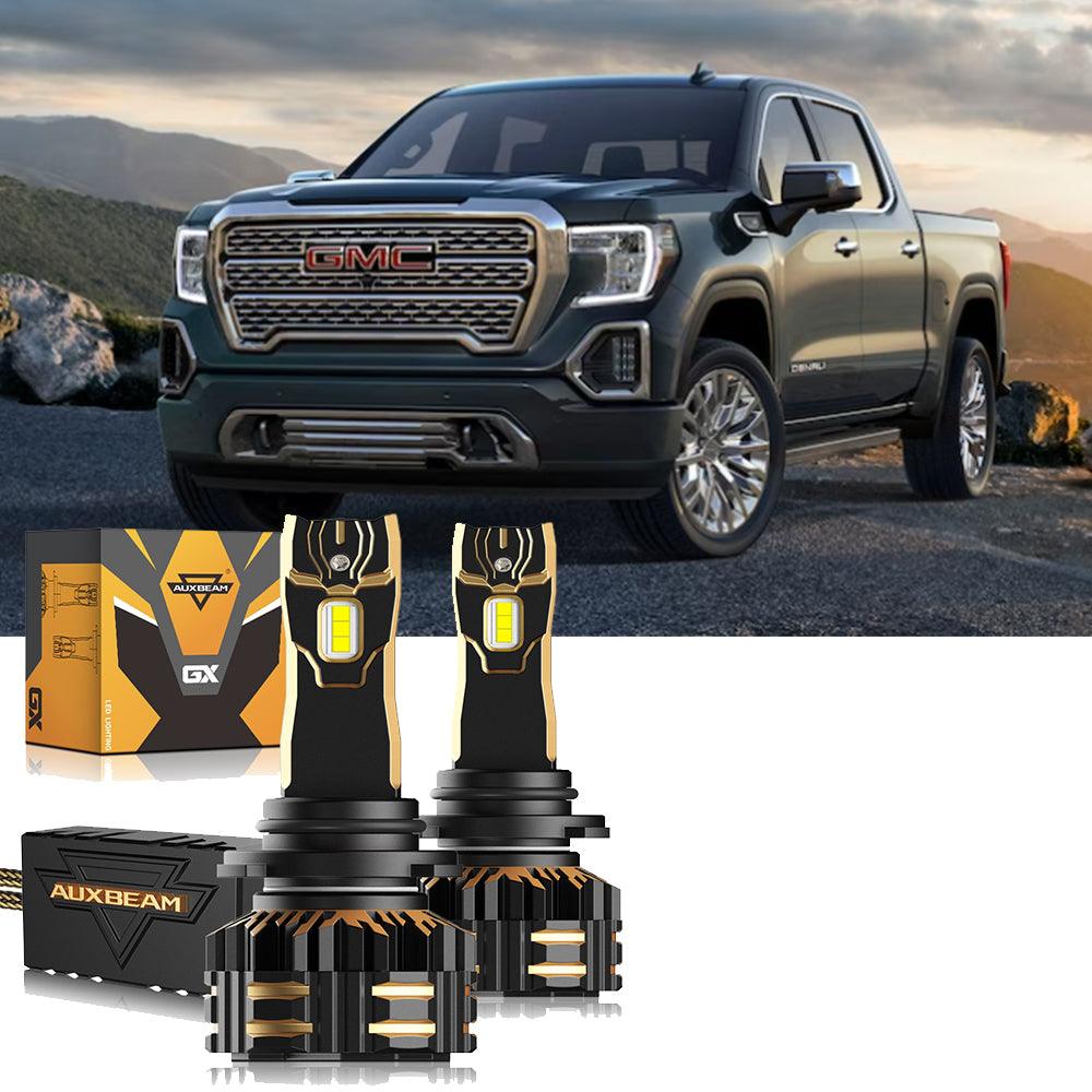 For 2000-2002 GMC Sierra 1500 9005 9006 LED Headlight Bulbs Bundle