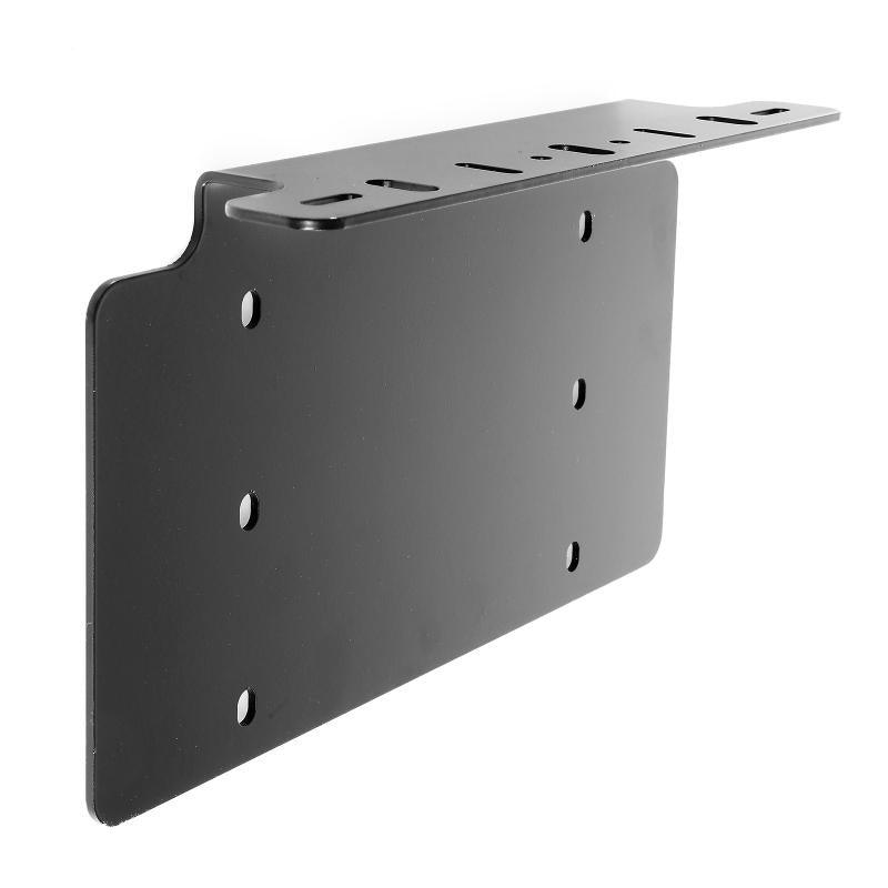LED Light Bar Steel License Plate Mounting Bracket Front Bumper Holder Fit for Most Trucks, Pickups, SUV, Jeep, 4x4, Cars (US Version)