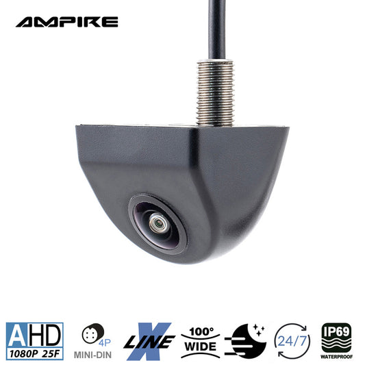 AMPIRE Mini reversing camera (AHD), 100°