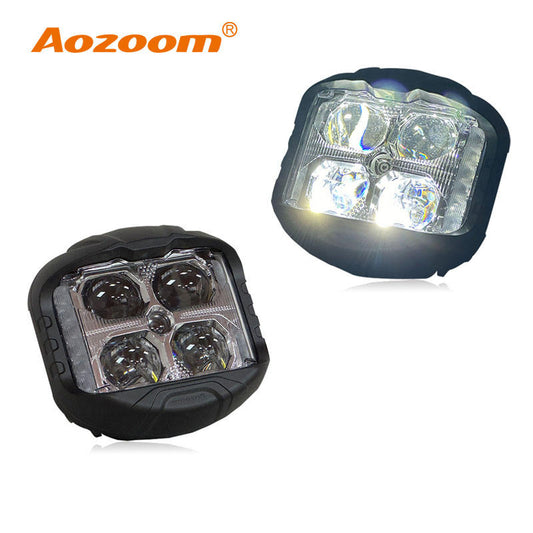 Aozoom 5 Pouces RGB 12V 80W 5500K IP67 Éclairage Offroad