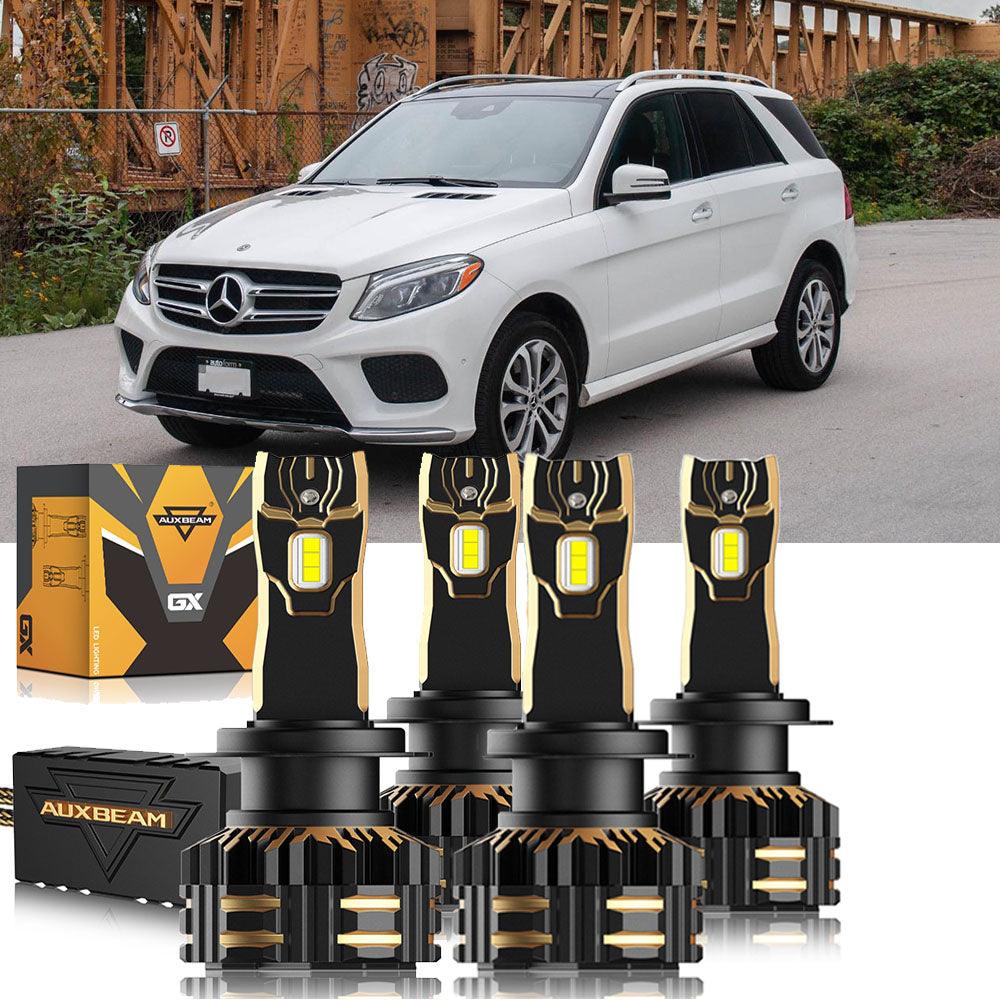 For 2017-2019 Mercedes Benz GLE400 H7 LED Headlight Bulbs Bundle