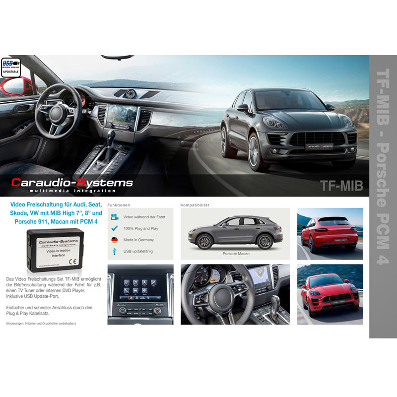 CAS TV-Freischaltung für VW und AUDI MIB