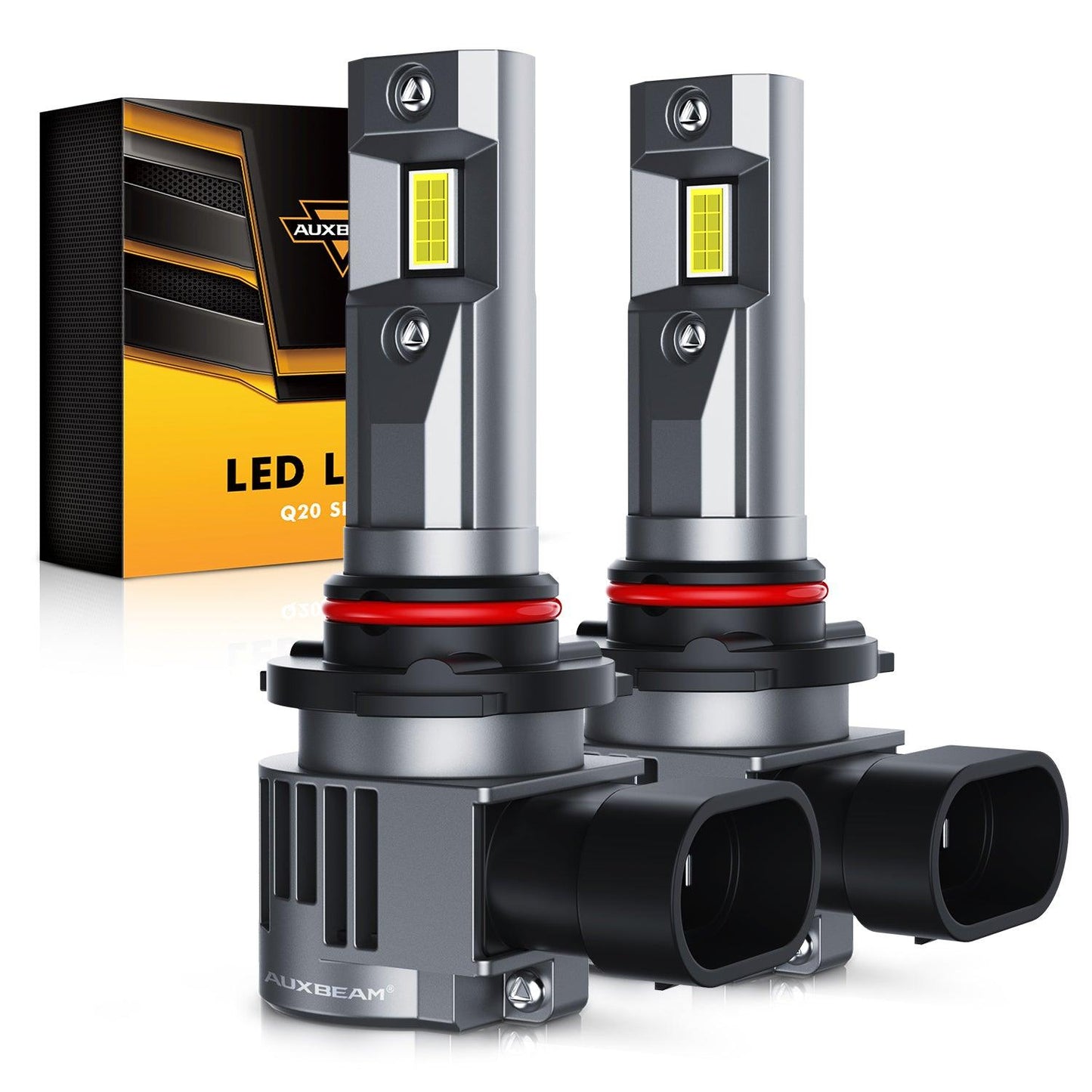 9012/HIR2 LED Headlight Bulbs 90W 22000LM Q20 Series 1:1 Halogen Size 6500K Cool White | 2 bulbs