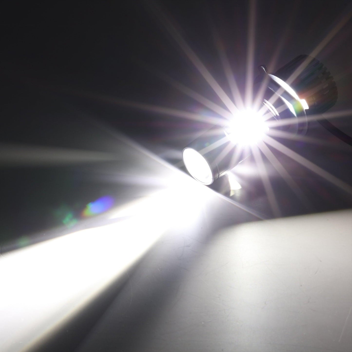 H4 LED Headlight Bulbs 110W 10000LM Mini Bi-LED Projector Lens Headlight 6000K Cool White | 2 Bulbs