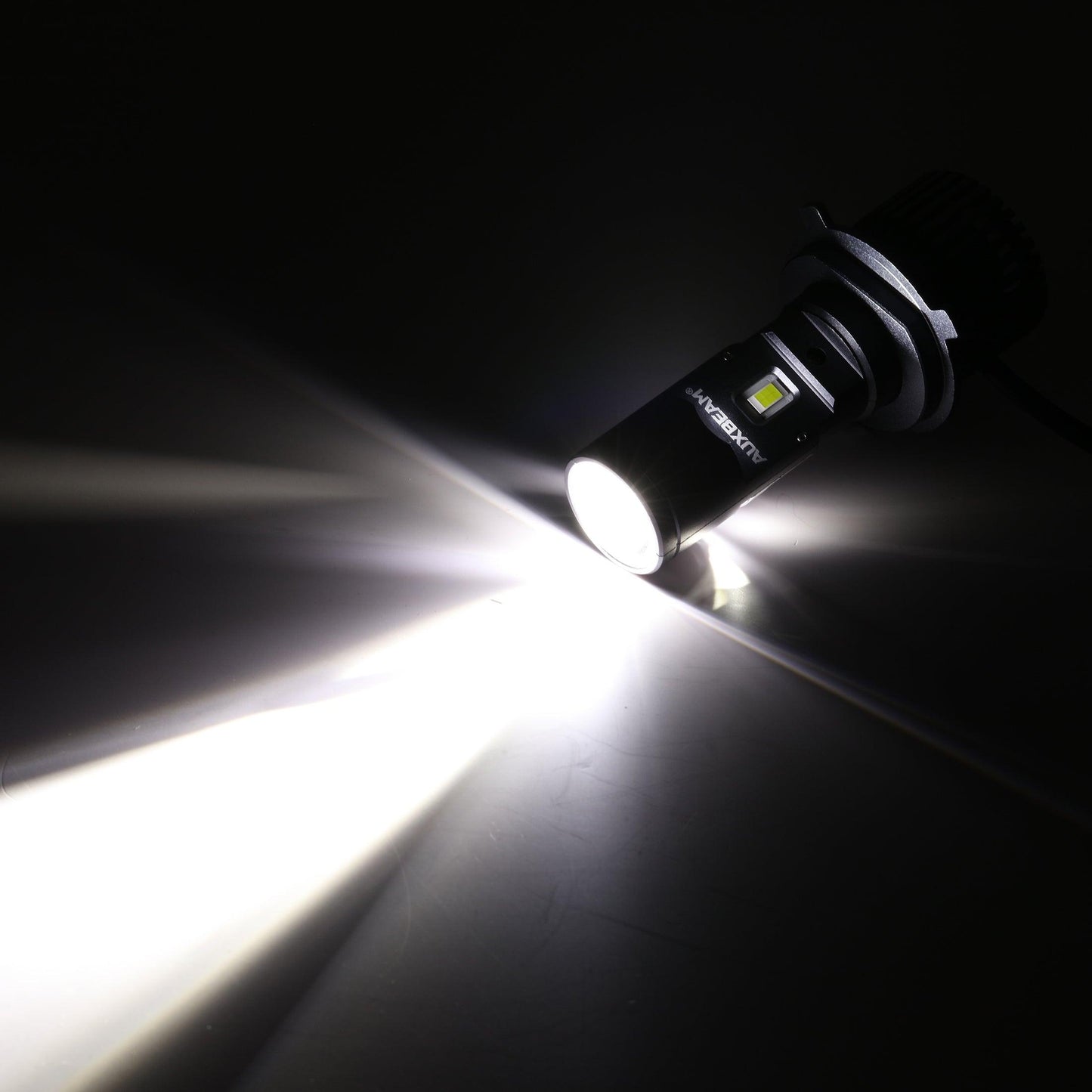 H4/HS1 LED Headlight Bulbs Mini Bi-LED Projector Lens High Low Dual Beam for Motorcycle Car Truck ATV UTV Snowmobile | 2 bulbs