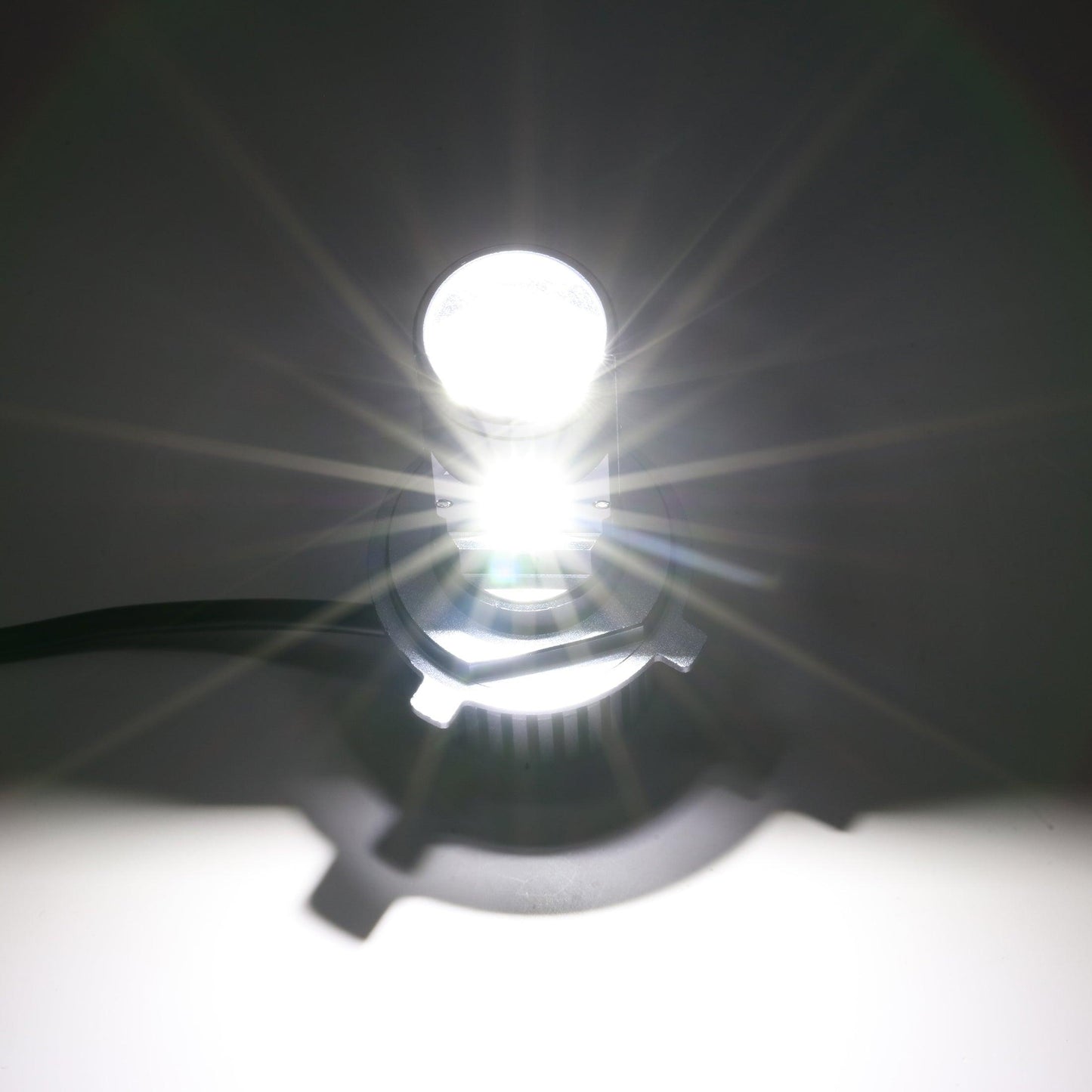 H4 LED Headlight Bulbs 110W 10000LM Mini Bi-LED Projector Lens Headlight 6000K Cool White | 2 Bulbs