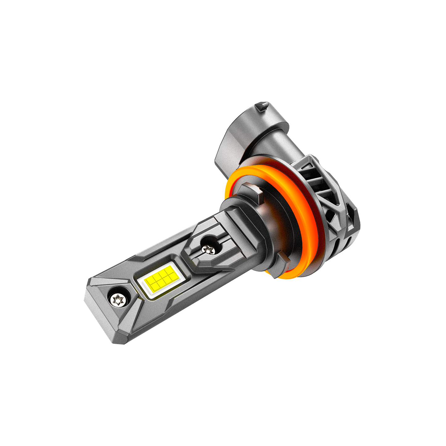 🆕H11+H11 LED Headlight Bulb 90W 22000LM Q26S Series 1:1 Same OEM Size 6500K Cool White | 4 Bulbs