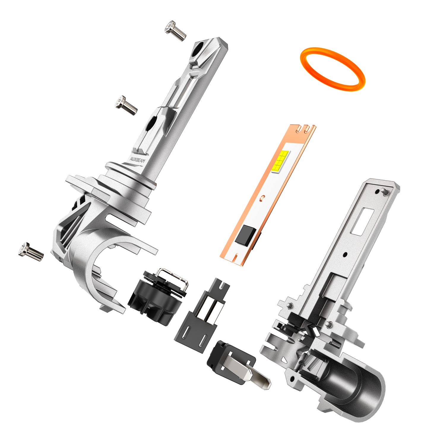 🆕9005+H11 LED Headlight Bulbs 70W 20000LM Q26 Series 1:1 Size Plug-n-Play 6500K Cool White | 4 Bulbs