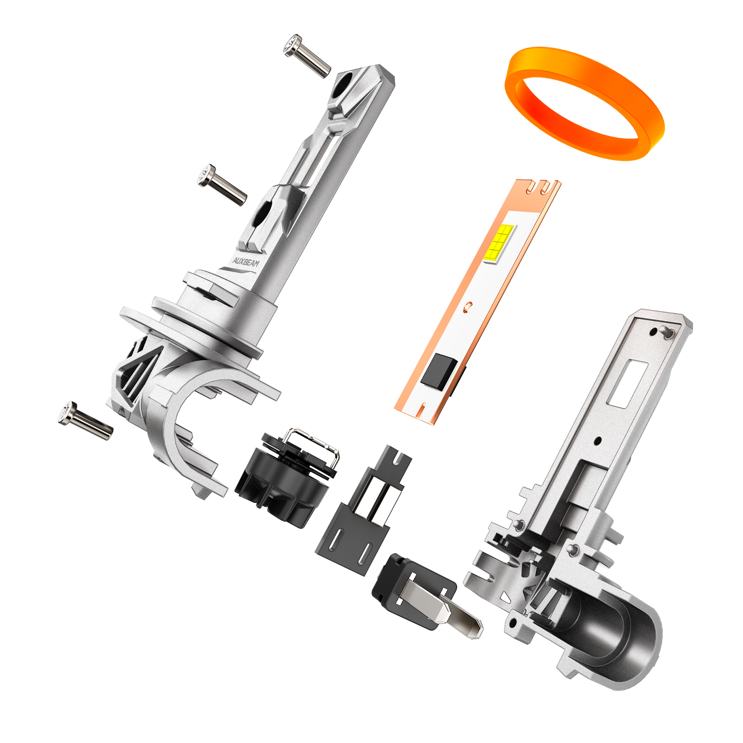🆕H11+H11 LED Headlight Bulbs 70W 20000LM Q26 Series 1:1 Size Plug-n-Play 6500K Cool White | 4 Bulbs