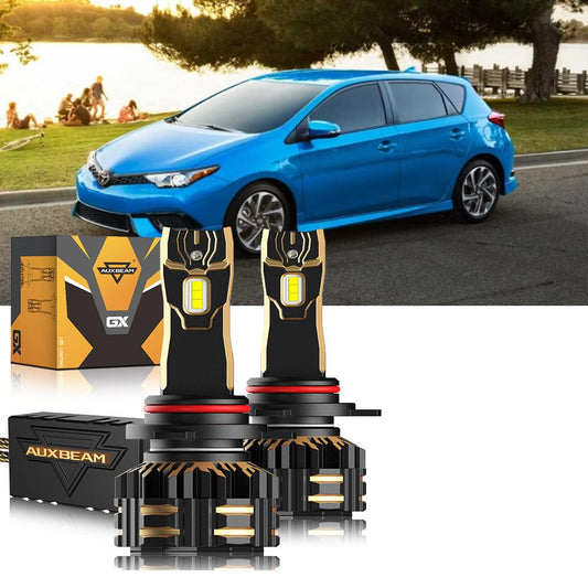 Paquete de bombillas LED para faros delanteros Toyota Corolla iM 9012 2017-2018 