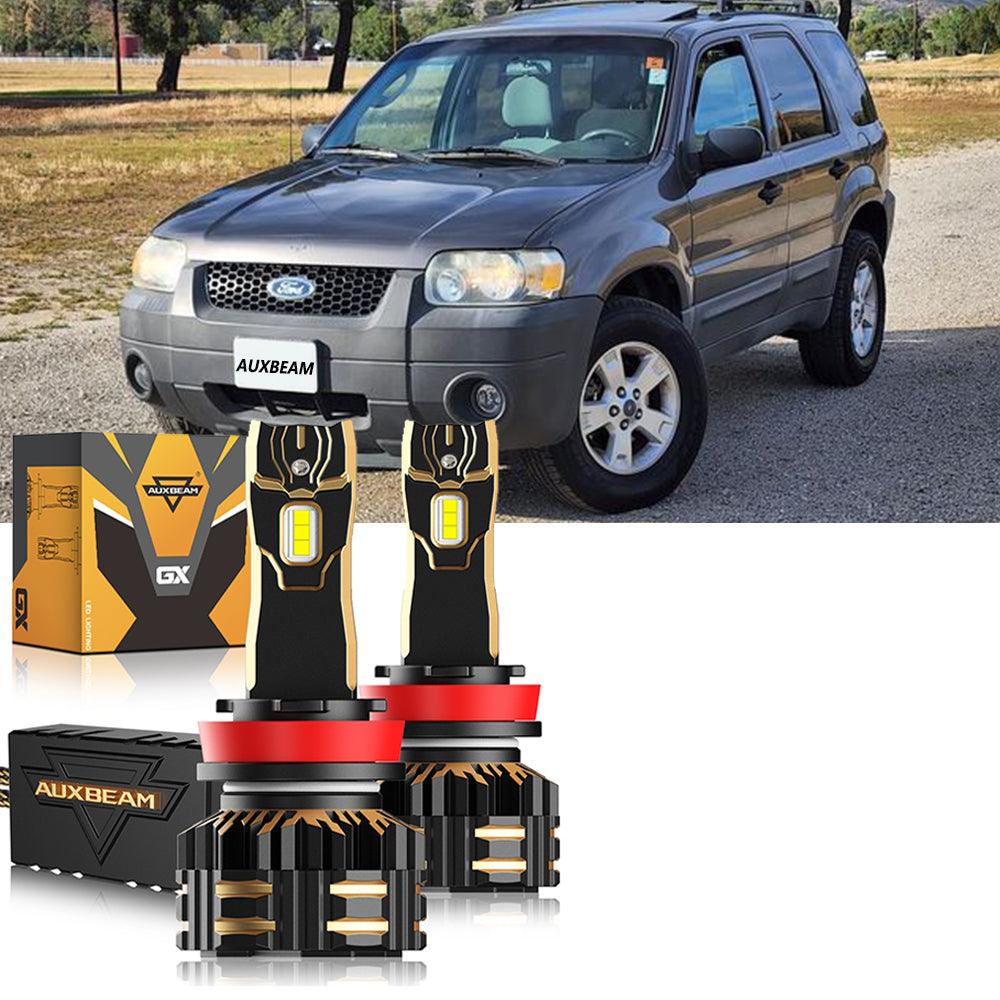 For 2005-2006 Ford Escape H4 LED Headlight Bulbs Bundle 