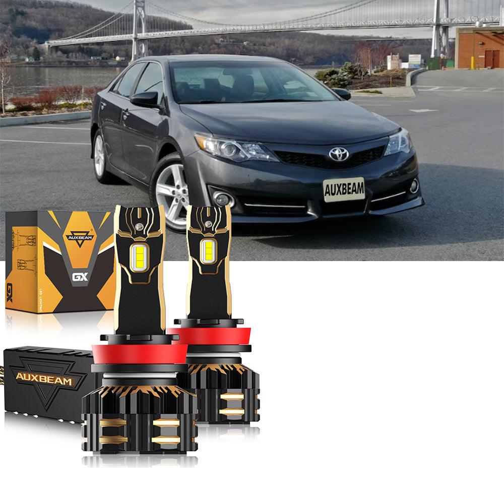 Para Toyota Camry 2012-2014 9005 H11 Paquete de bombillas LED para faros delanteros 