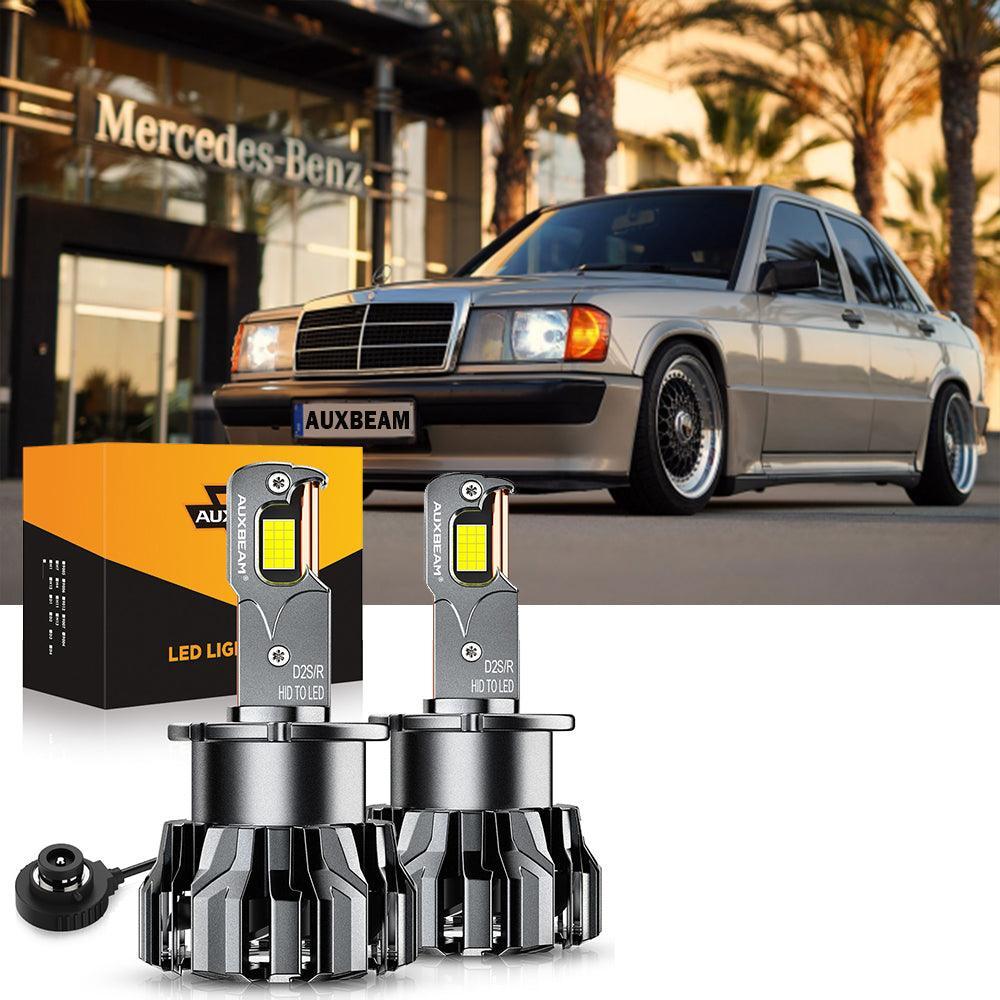 Para Mercedes-Benz E55 AMG 2000-2006 con faros HID, paquete de bombillas LED de haz alto y bajo