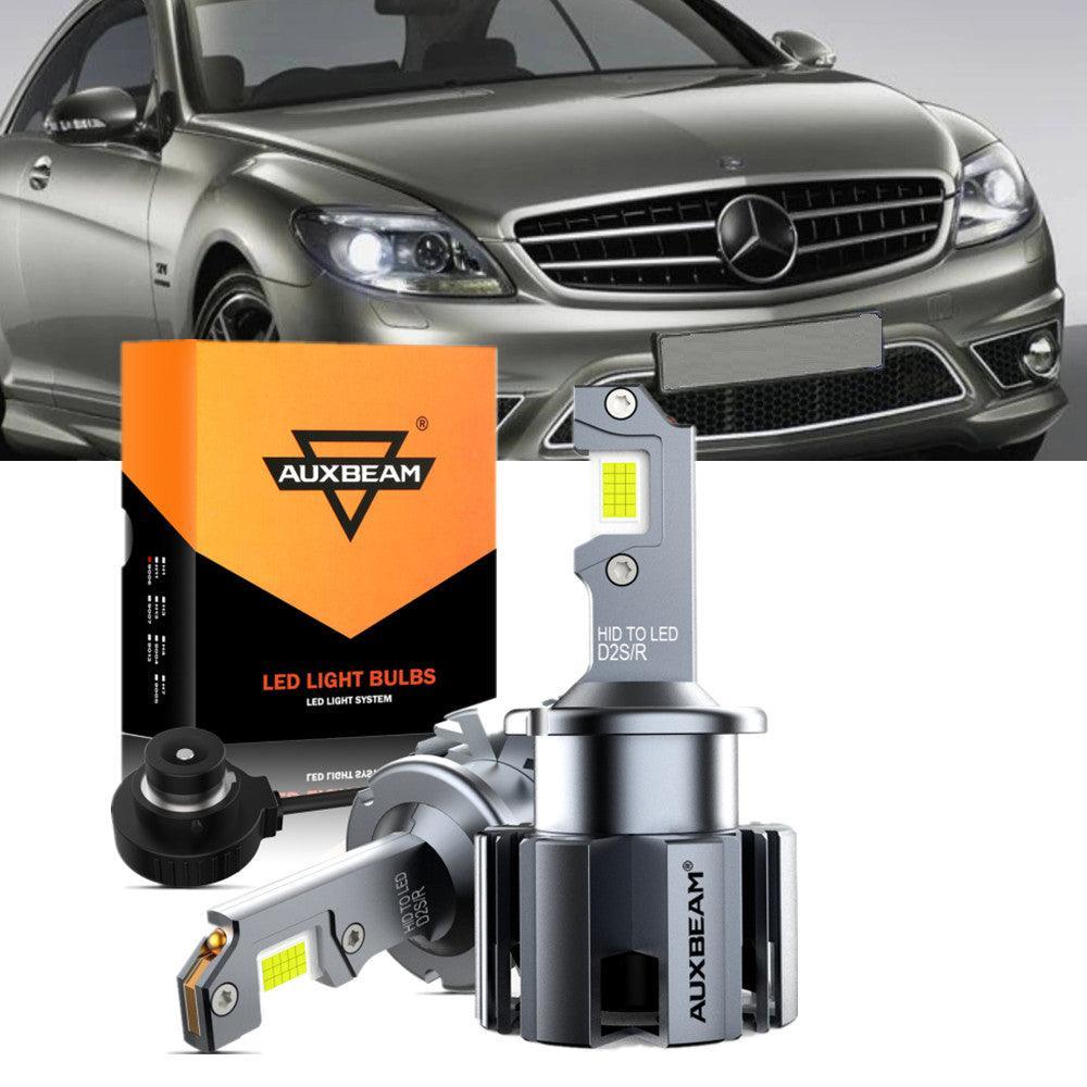 Para Mercedes-Benz CL65 AMG 2005-2009 con faros HID, paquete de bombillas LED de haz alto y bajo