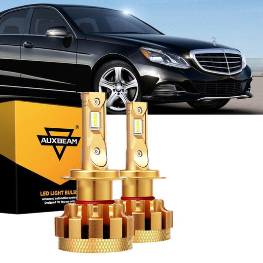 Para Mercedes-Benz E350 2014 con faros halógenos Paquete de bombillas LED de haz alto y bajo