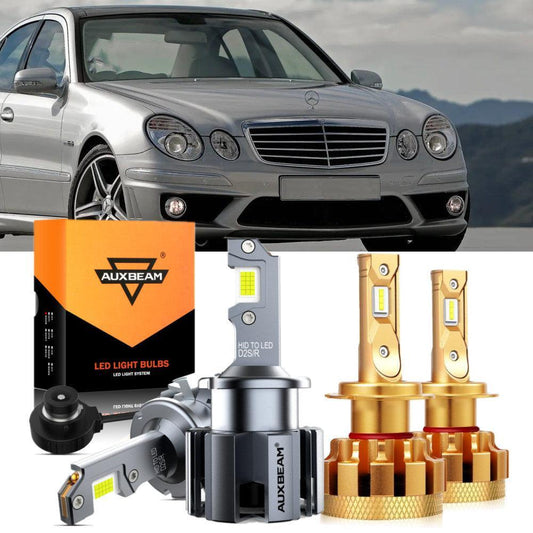 Para Mercedes-Benz E63 AMG 2007 con faros HID, bombillas LED, haz alto y bajo