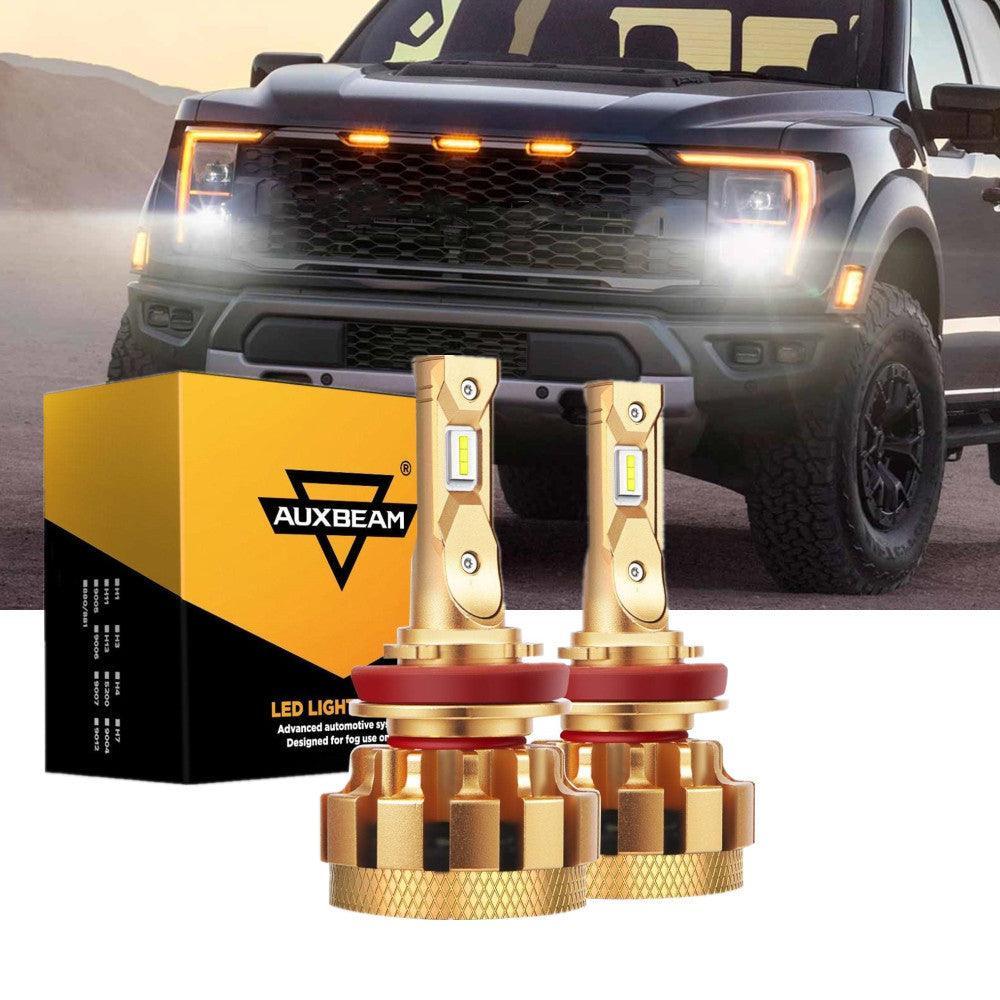 Para 2015-2020 FORD F150 F-16 Plus Series 9005 + H11 Canbus incorporado grado automotriz 28000LM bombillas LED paquete de haz alto y bajo
