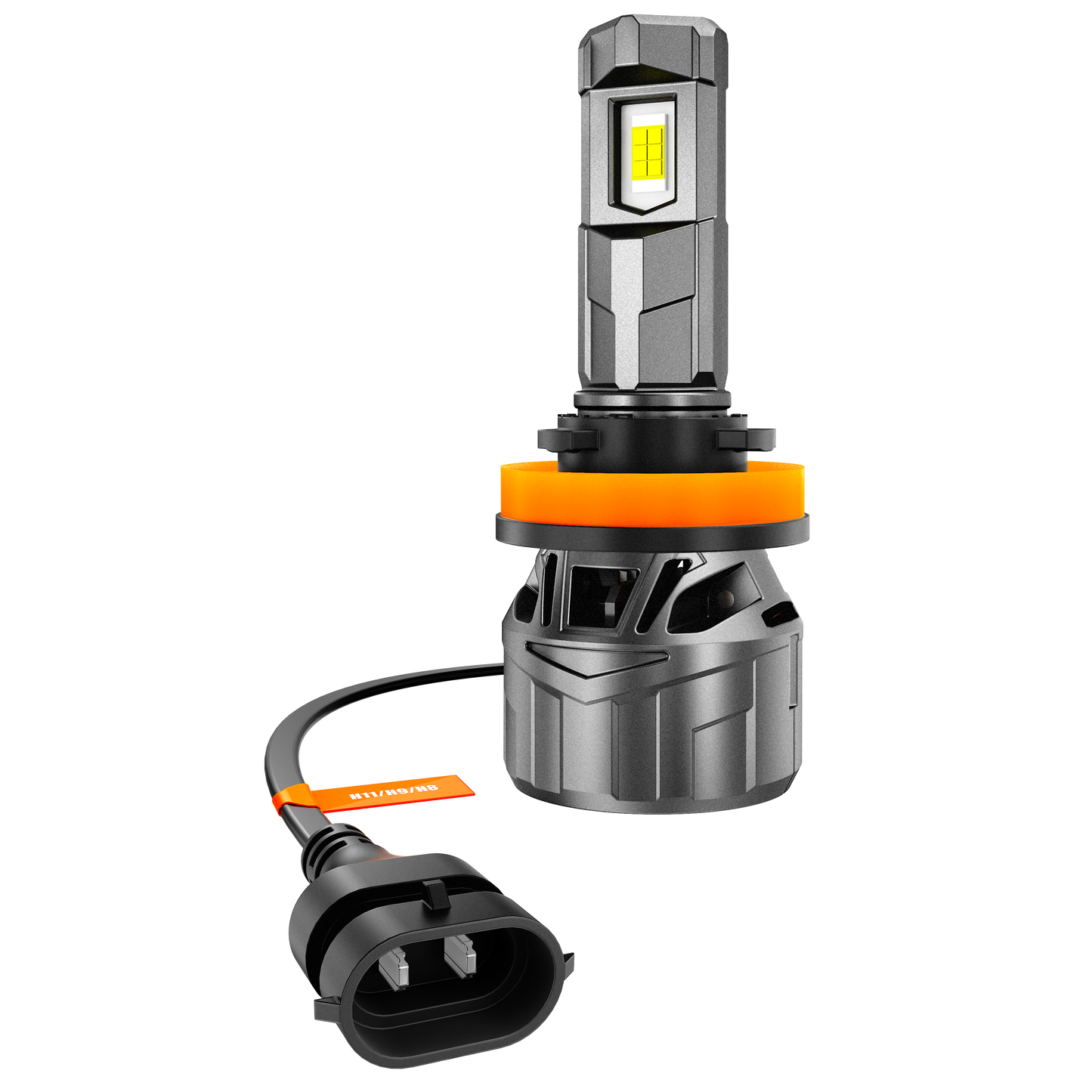 🆕H11+H11 LED Headlight Bulbs 100W 22000LM F18 Series 1:1 Mini Size 6500K Cool White | 4 Bulbs
