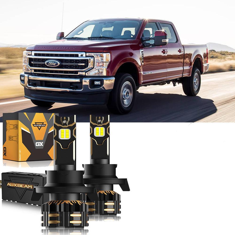 Para bombillas de faros delanteros LED H13 para Ford F-350 Super Duty 2005-2010.